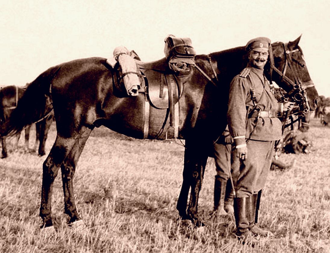 Полковник  Казакевич Е.М. в 1914 г.