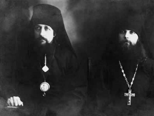 Епископ Игнатий и его брат, иеромонах Георгий