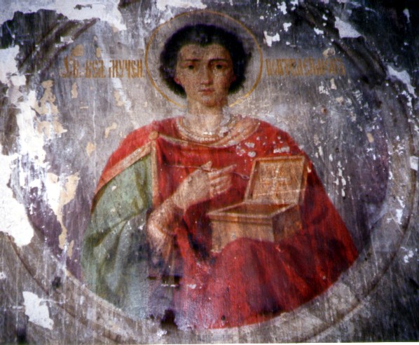 Фреска в храме с.Оленьково