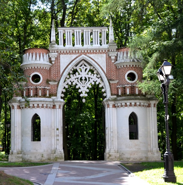 Виноградные ворота 1777–1778 
Царицыно